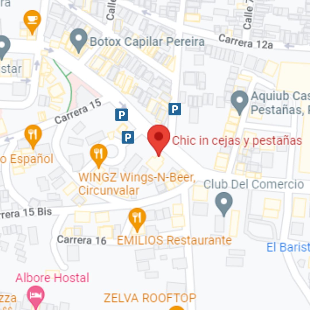 Ubicación de Chic in cejas y pestañas