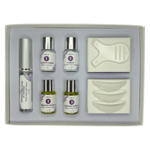Kit para lifting de pestañas + laminado de cejas
