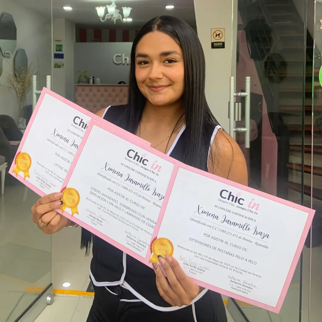Curso de lifting de pestañas y laminado de cejas en Pereira Curso de cejas con henna en Pereira